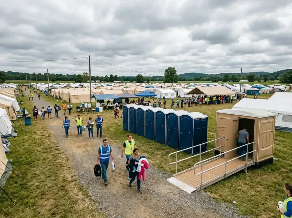 disaster-relief-camp-restrooms-010 — frequently asked questions, Dumpster & Portable Bathrooms Rental in Grand Junction, CO